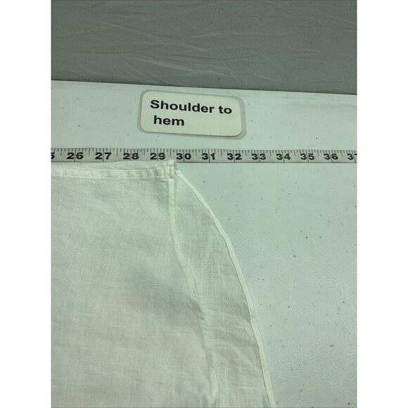 Robert Talbott Mens‎ Ivory Linen Vacay Resort Luxury Natural fibers size XL - Picture 4 of 11